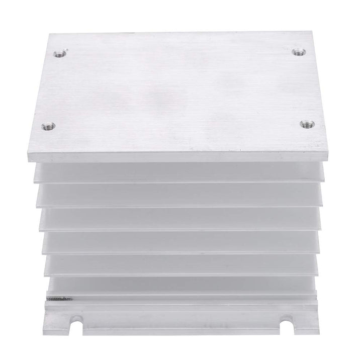 3-Phasen-Kühlkörper Aluminium, SSR-Kühlkörper Dreiphasen-Halbleiterrelais-Kühlkörper für DIN-Install