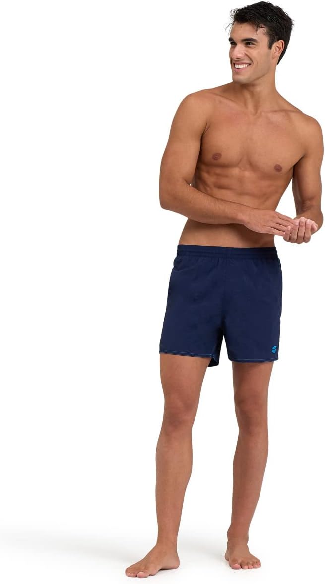 ARENA Herren Bywayx R Swim Trunks S Navy-turquoise, S Navy-turquoise
