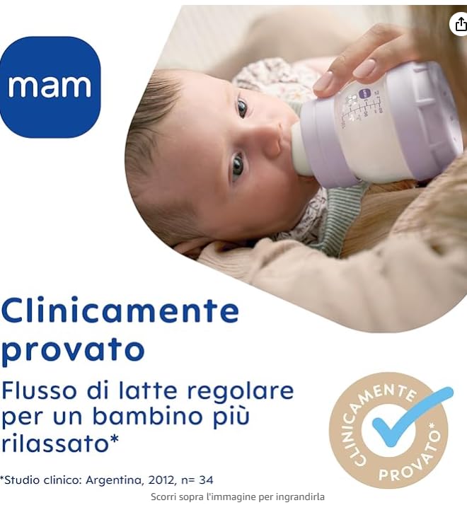 MAM Welcome To The World Geschenkset mit 3 Easy Start Anti-Kolik-Fläschchen, Start Nano-Schnuller, C