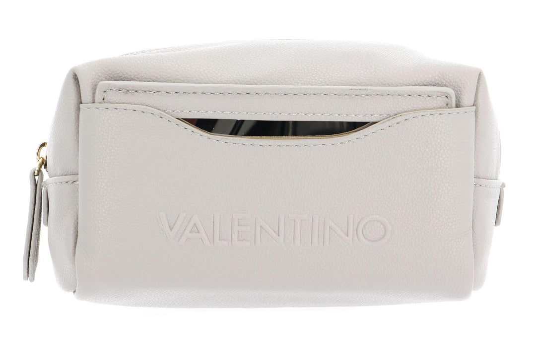 VALENTINO Noodles Soft Cosmetic Case Ecru, Naturfarben, reisekosmetiktasche