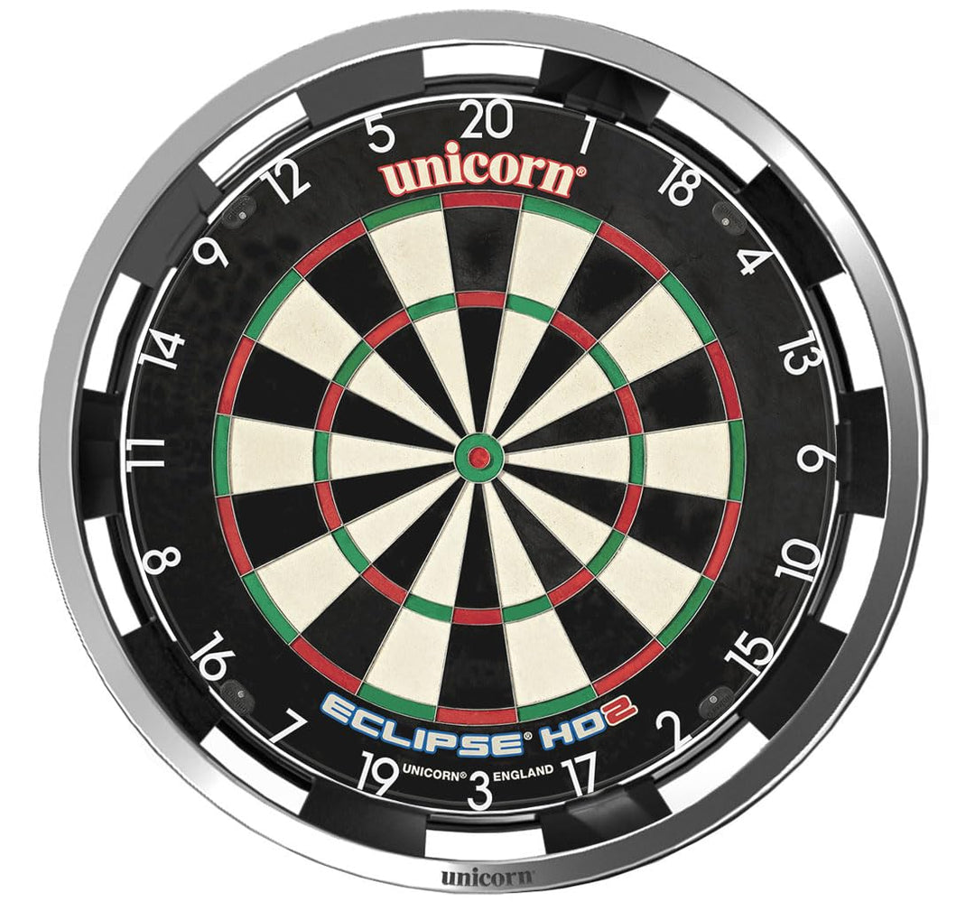 Unicorn Solar Flare Dartboard Surround mit integrierter Beleuchtung Single, Single