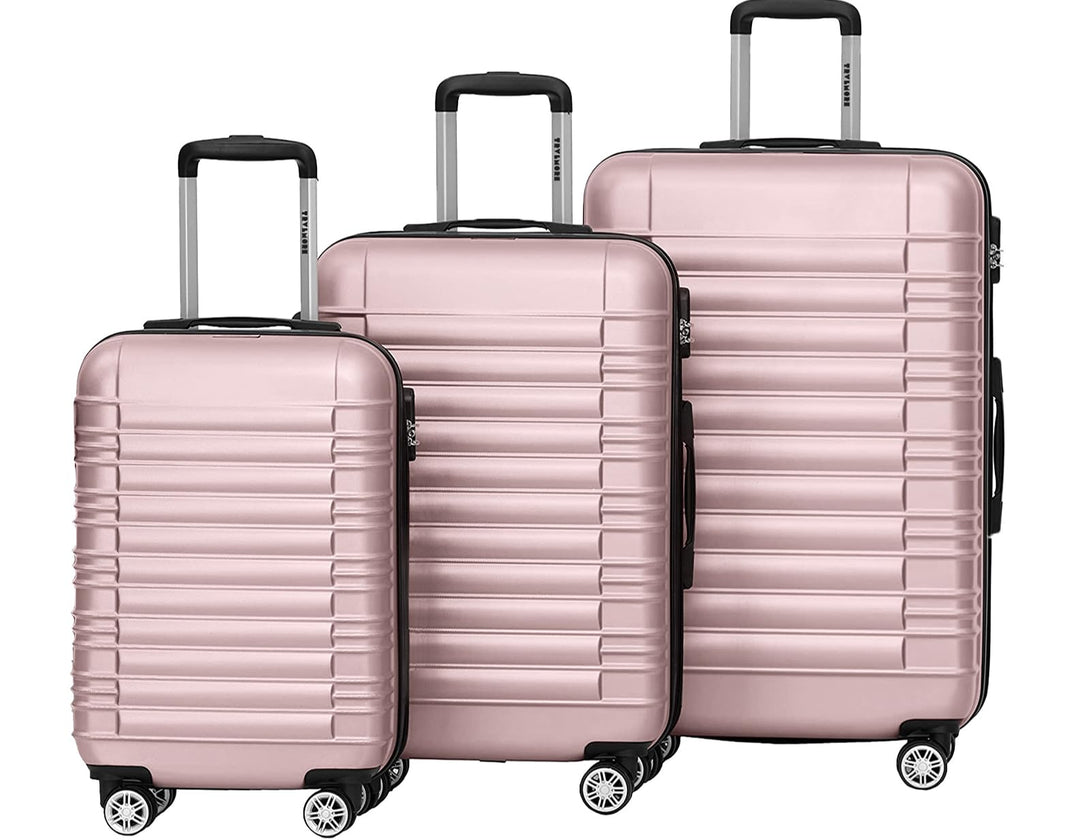 TRVLMORE Koffer & Trolleys - Koffer Set - Kofferset 3 Teilig Hartschale, Gepäck-Sets, Hartschalenkof