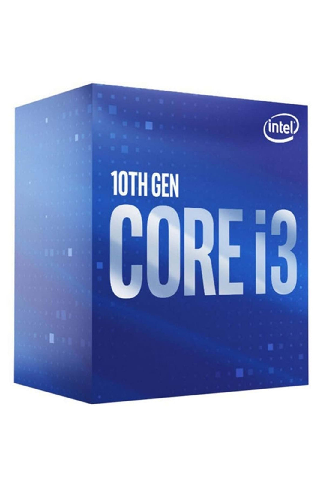 Intel® Core™ i3-10100F Desktop-Prozessor, 4 Kerne, bis zu 4,3 GHz, ohne Prozessorgrafik, LGA1200 (Ch
