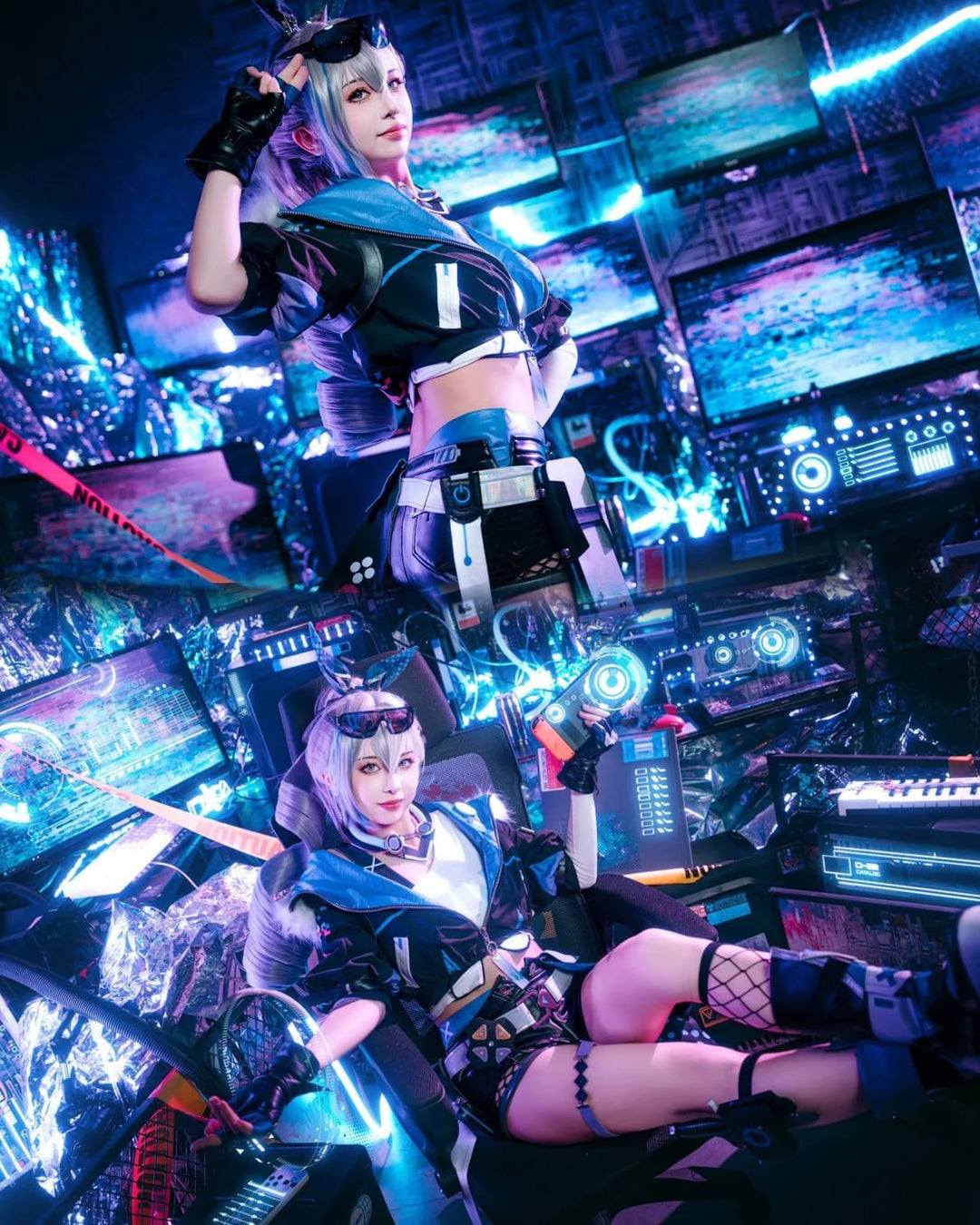 CR ROLECOS Honkai Star Rail March 7th Anaxa Cosplay Kostüm Outfit Spielfiguren Uniform Full Set Hall