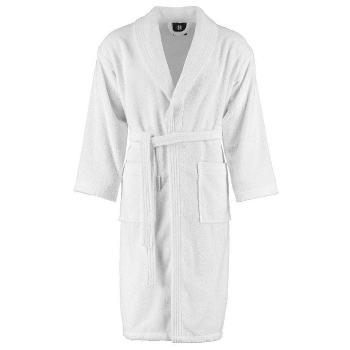 Rhomtuft Bademäntel unisex Schalkragen Sir & Lady weiss - 01 XL XL weiss - 01, XL weiss - 01