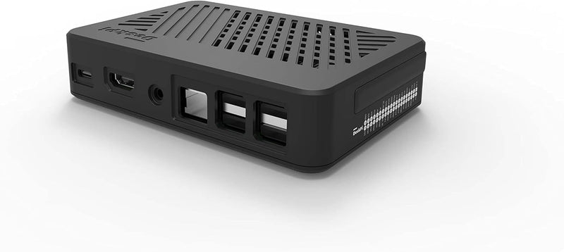 GeeekPi DeskPi Lite Gehäuse für Raspberry Pi 3B/3B+, Raspberry Pi 3B ABS Gehäuse mit Power Button &