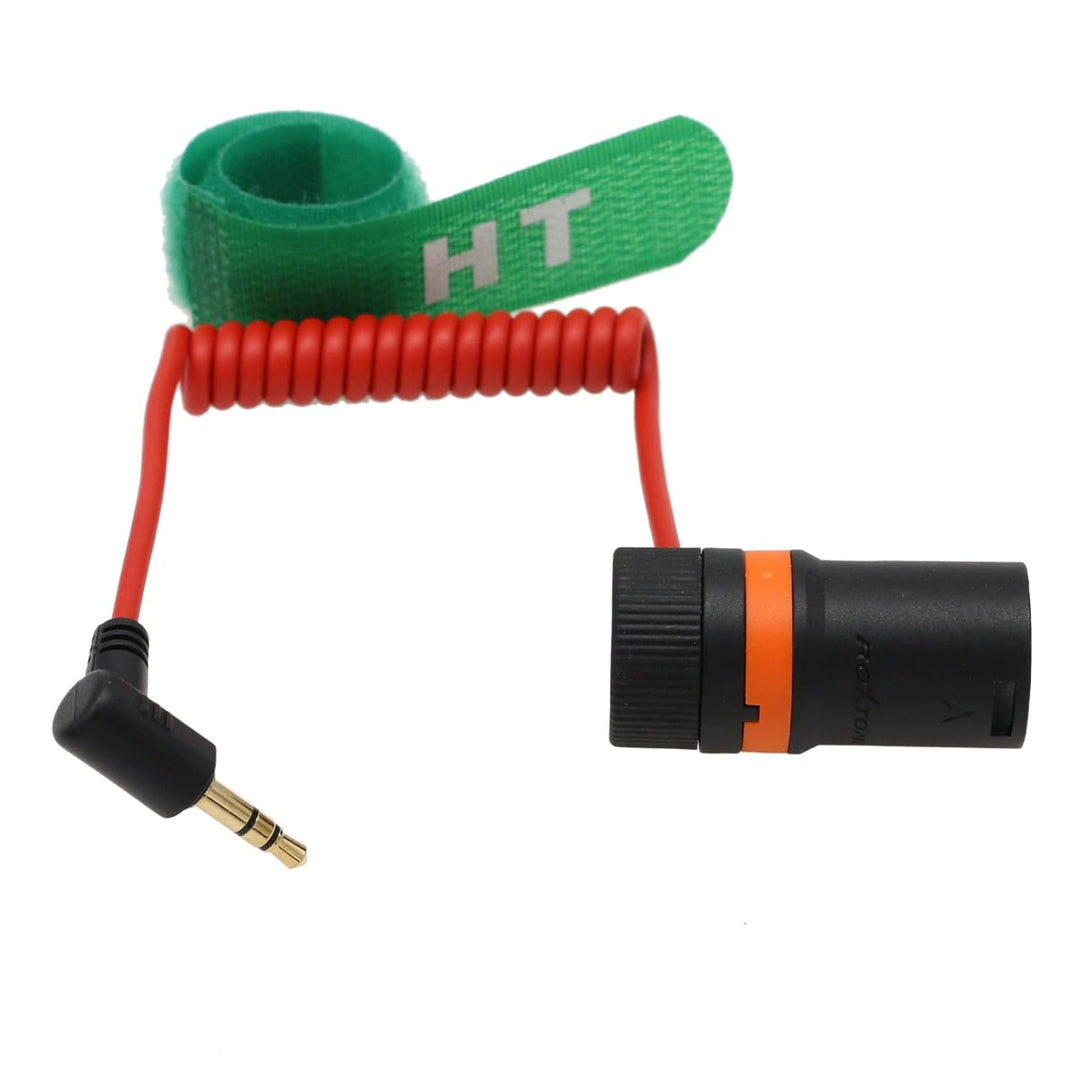 HangTon 3.5mm Mini Jack auf XLR 3 Pin Audiokabel für BOYA Rode Wireless GO II Mikrofon auf Sony FX9