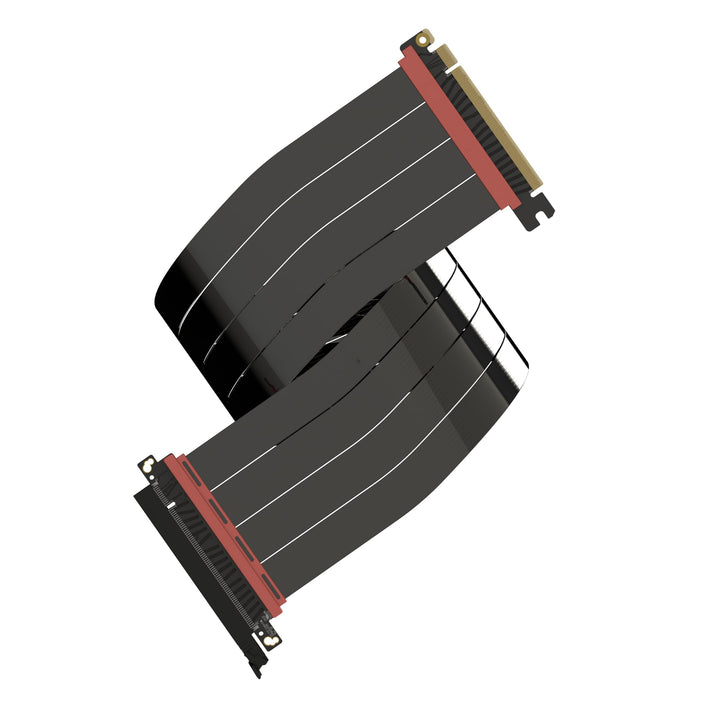 LINKUP - AVA5 PCIE 5.0 Riser-Kabel [70cm (Gesamtlänge 74cm)] RTX5090 RX9070 GPU Bereit | x16 128GB/s