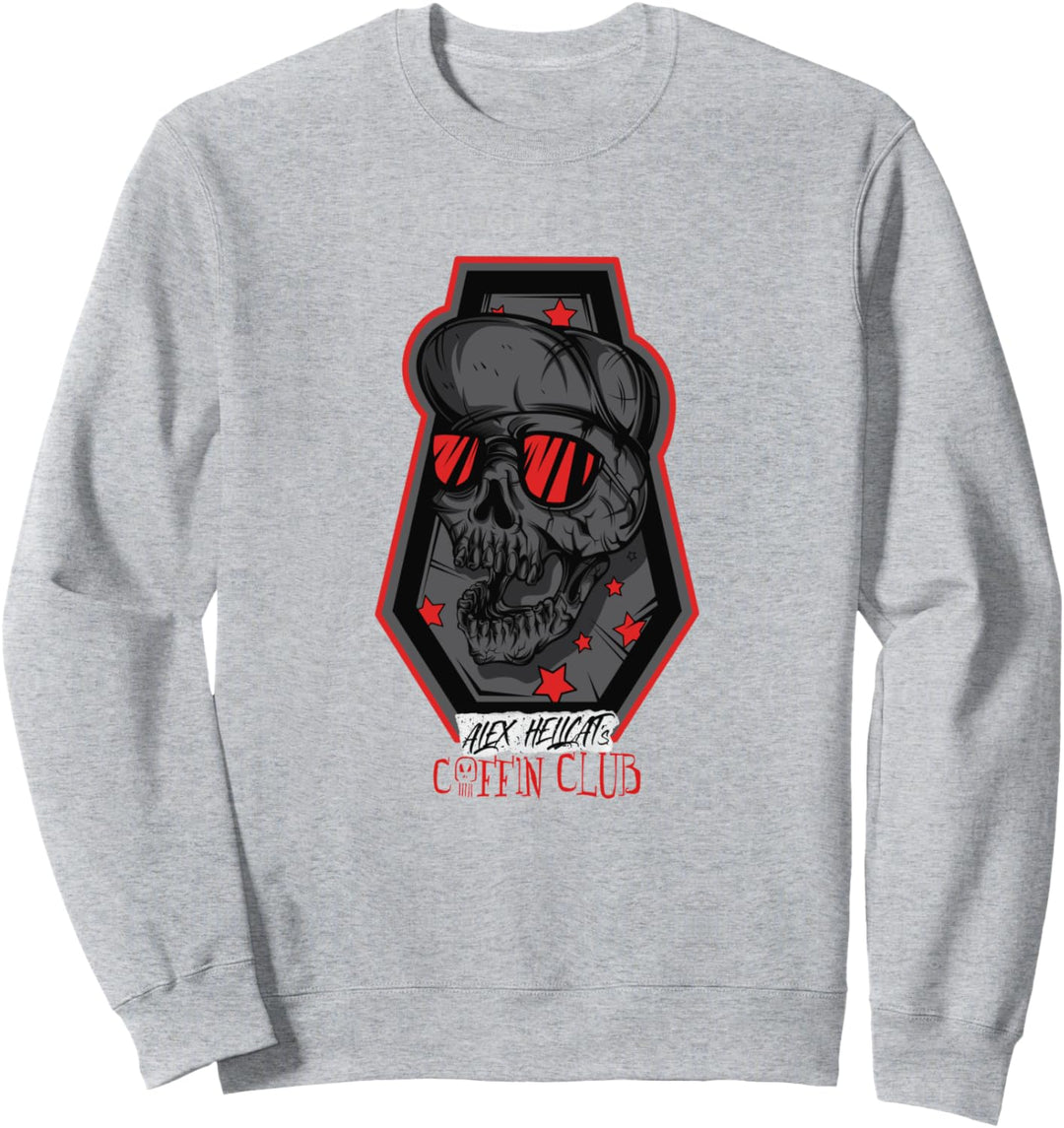 Alex Hellcat - "Coffin Club" - Punk Sweatshirt