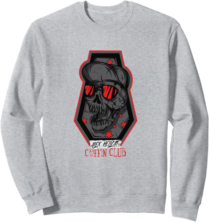 Alex Hellcat - "Coffin Club" - Punk Sweatshirt