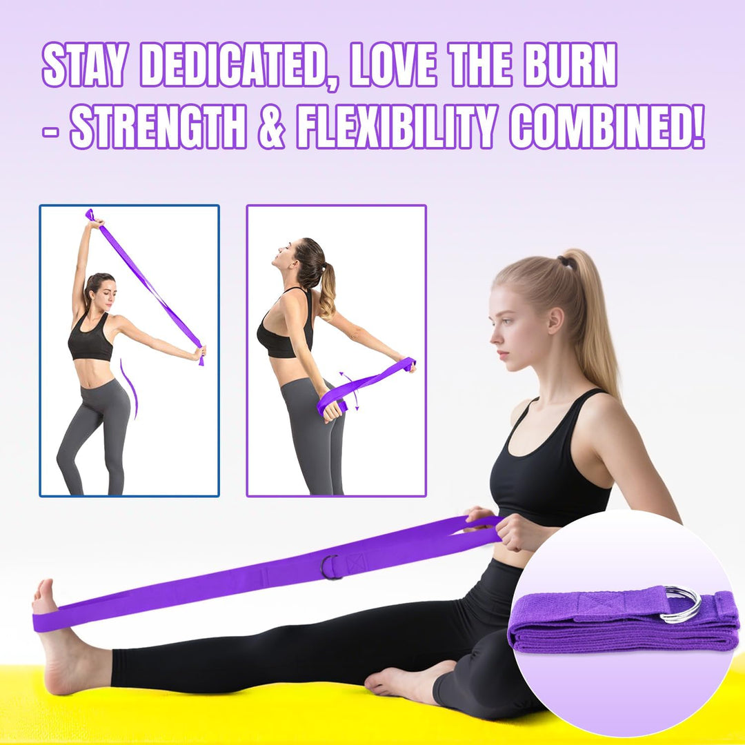 Pilates Ring Set-6pcs, Pilates Kit für Frauen, Magic Circle mit Doppelgriff, Yoga Fitness Ring, Pila