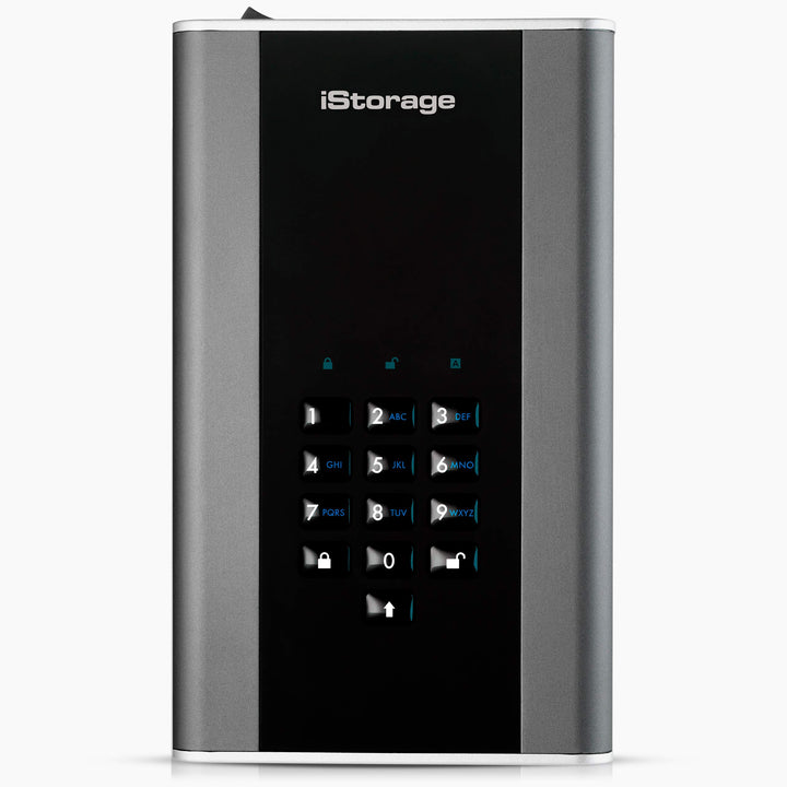 iStorage IS-DT2-256-10000-C-G 10TB diskAshur DT2 256-bit USB 3.1 Desktop Festplatte mit Hardwarevers
