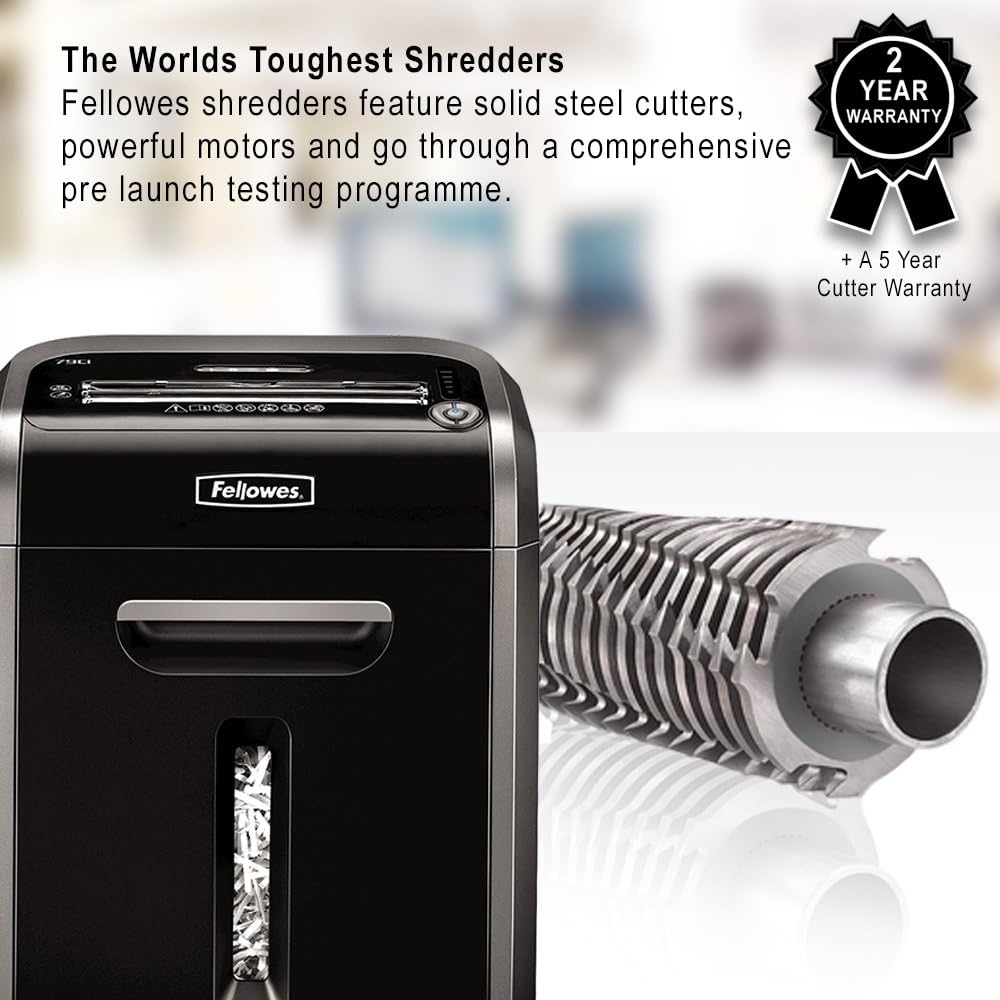 FELLOWES 79CI CROSS CUT SHREDDER 4679101