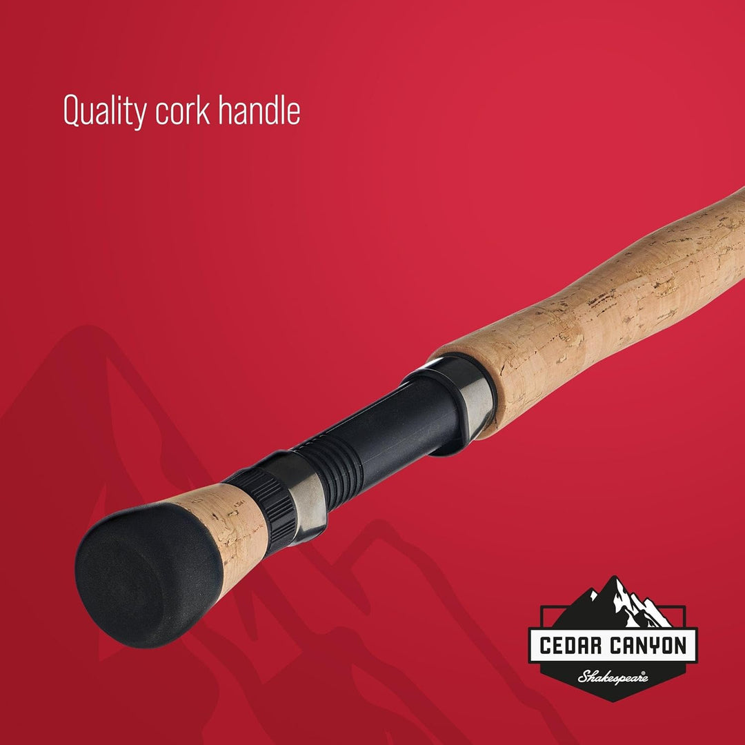 Shakespeare Cedar Canyon Select Fliegenfischerrute Altes Modell – 2024 9' - 7/8wt - 3pc, Altes Model