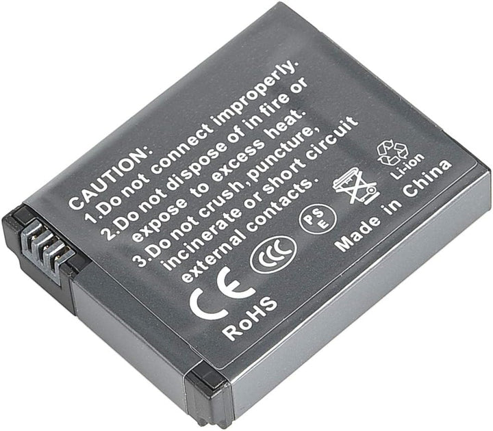 DSTE®（2 Pack） Ersatz Batterie und DC121E Reise Ladegerät Compatible für GoPro AHDBT-001 Hero GoPro H