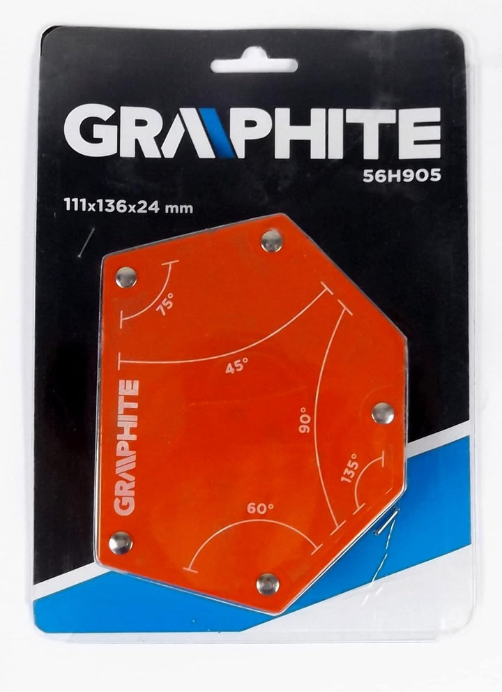 10 – Schweissen professionelle Magnetische 111 x 136 x 24 mm 45 ° – 60 ° Winkel – 75 ° – 90 ° – 135