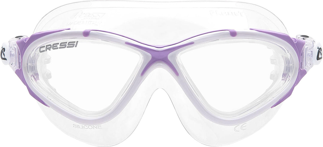 Cressi Planet Goggles - Premium Schwimmbrille für Schwimmen, Pool, Triathlon und alle Wassersportart