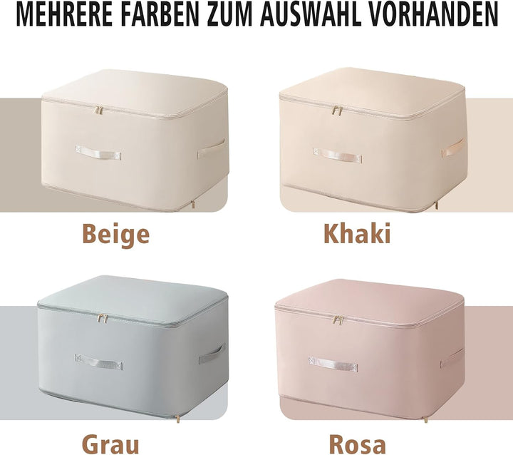FIVAVA Platzsparender Komprimierender Organizer,Aufbewahrung für Bettdecken,Kleidung Aufbewahrung,Gr