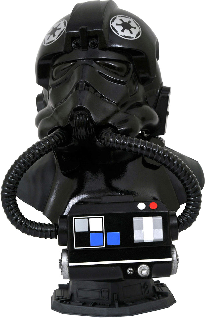 Star Wars Diamond Select Toys Legends In 3D Tie Pilot 1/2 Scale Bust (Mar212002) Standard, Standard