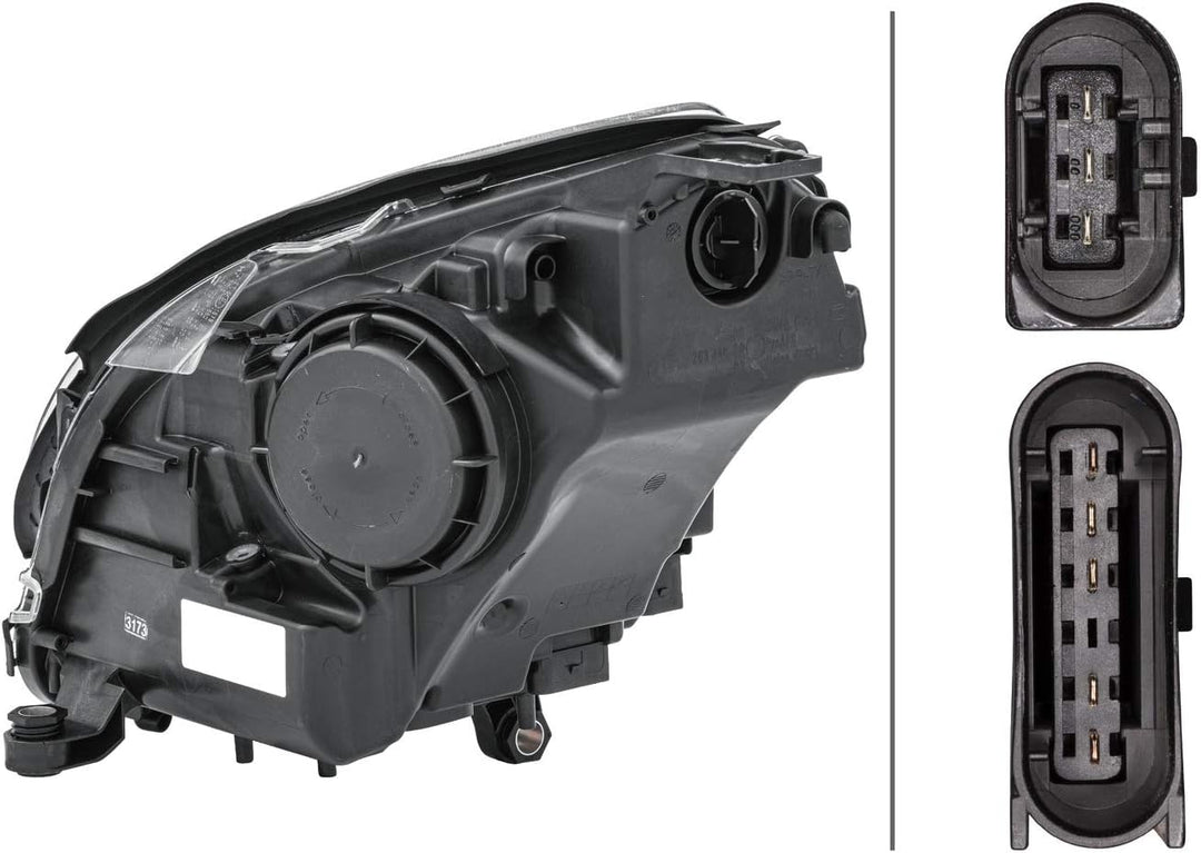 HELLA 1EL 263 037-021 DE/Halogen-Hauptscheinwerfer - rechts - für u.a. Mercedes-Benz R-Class (W251,