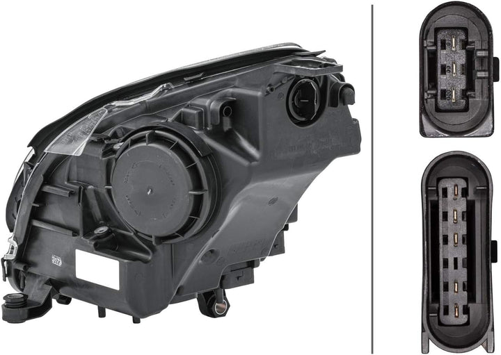 HELLA 1EL 263 037-021 DE/Halogen-Hauptscheinwerfer - rechts - für u.a. Mercedes-Benz R-Class (W251,