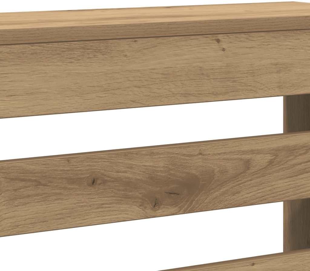 vidaXL Heizkörperverkleidung, Heizungsverkleidung Modernes Latten-Design, Heizkörperabdeckung für Wo