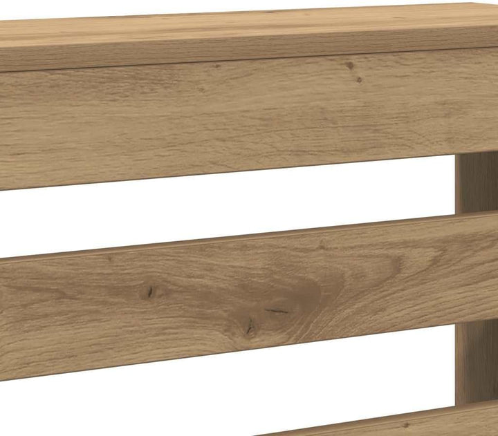 vidaXL Heizkörperverkleidung, Heizungsverkleidung Modernes Latten-Design, Heizkörperabdeckung für Wo