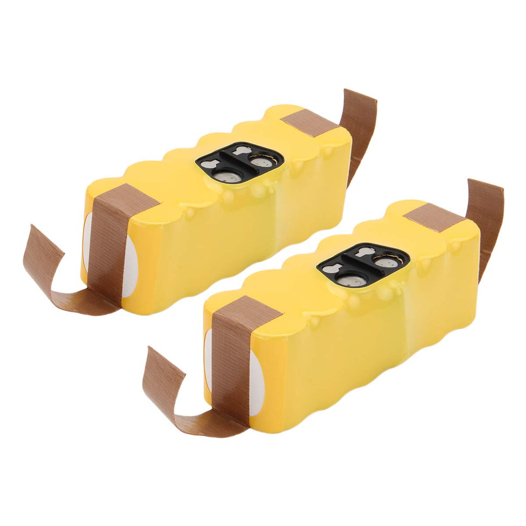 2x Exmate 14.4V 3.8Ah Ersatzbatterie für Roomba 80501 passend für Roomba 500 600 700 800 Serie 2×Gel