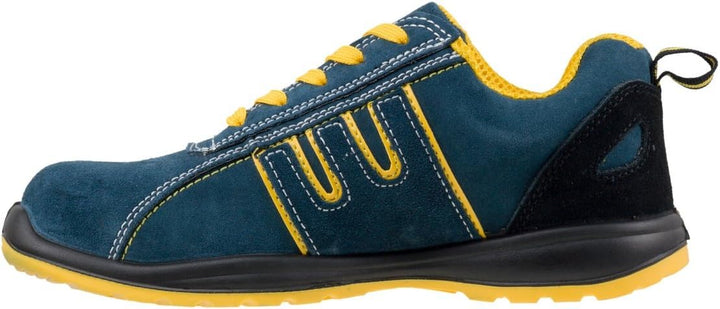 Urgent Arbeitsschuhe 212 S1 Sicherheitsschuhe Herrenschuhe, Blau