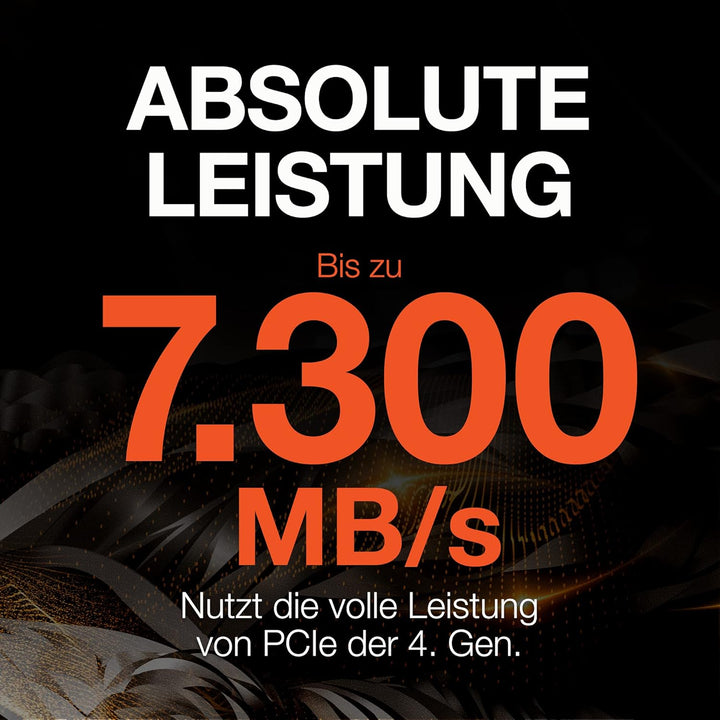 Seagate FireCuda 530 NVMe SSD 1TB, für PS5/PC, M.2 PCIe Gen4 ×4 NVMe 1.4, bis zu 7.300 MB/s, 3D-TLC-