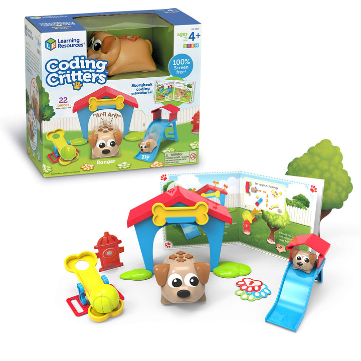 Learning Resources Coding Critters – Programmierbare Haustiere: Ranger & Zip, Ranger & Zip