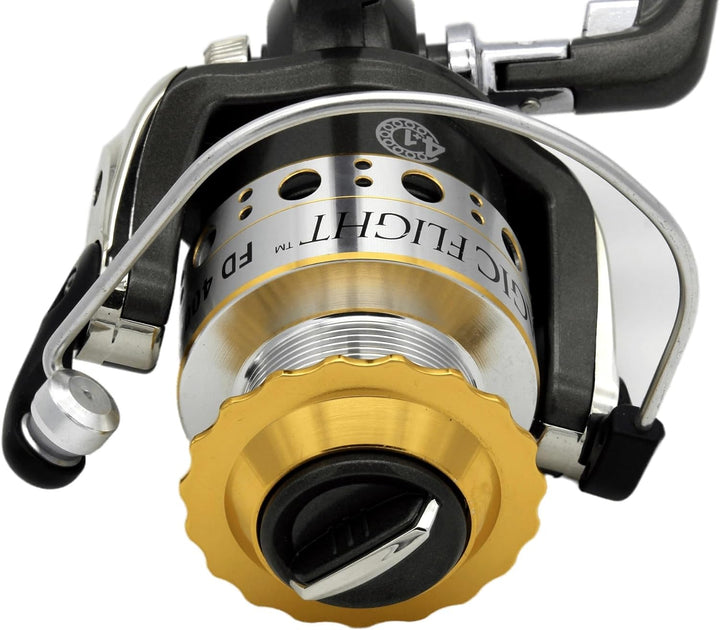 Paladin Spinnrolle - Angelrolle 4+1 BB Magic Flight Freilaufrolle FD 4000 Frontbremse Feederrolle in