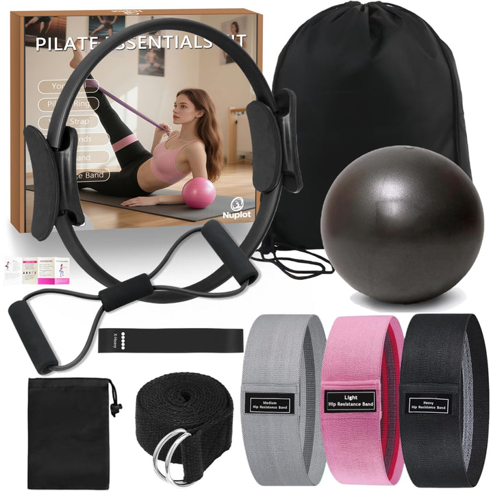 Nuplot Yoga &amp; Pilates Essentials Kit für Frauen - Better Me Pilates Kit für Home Workouts mit Pilate