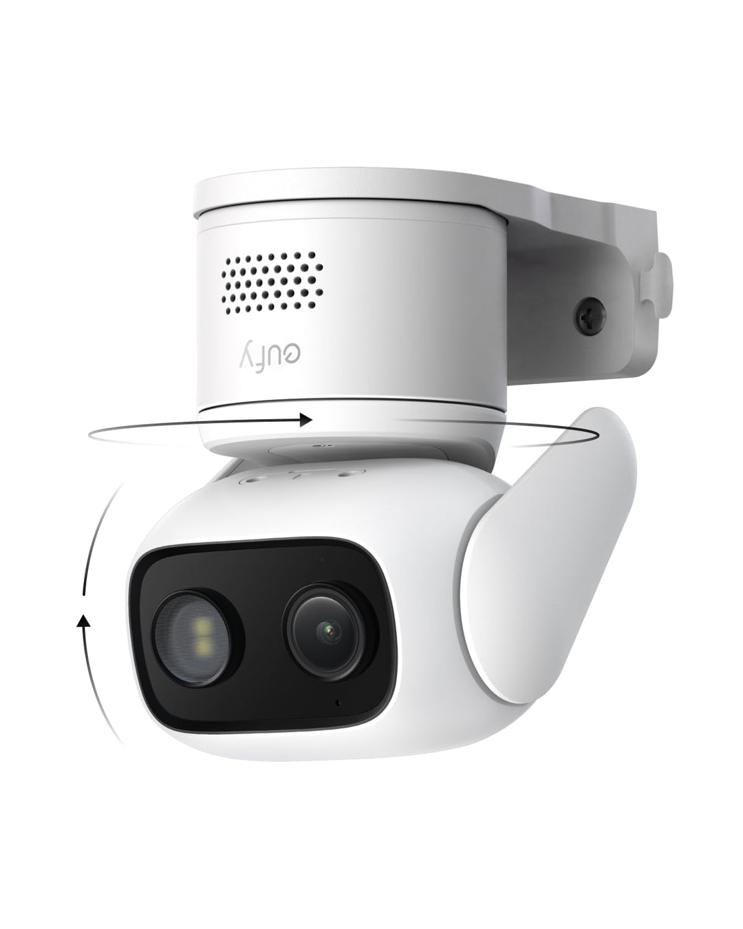 eufy Überwachungskamera C31 kabelgebunden, 360°-Sicht mit Schwenken/Neigen, Innen & Aussen, Dual-Ant