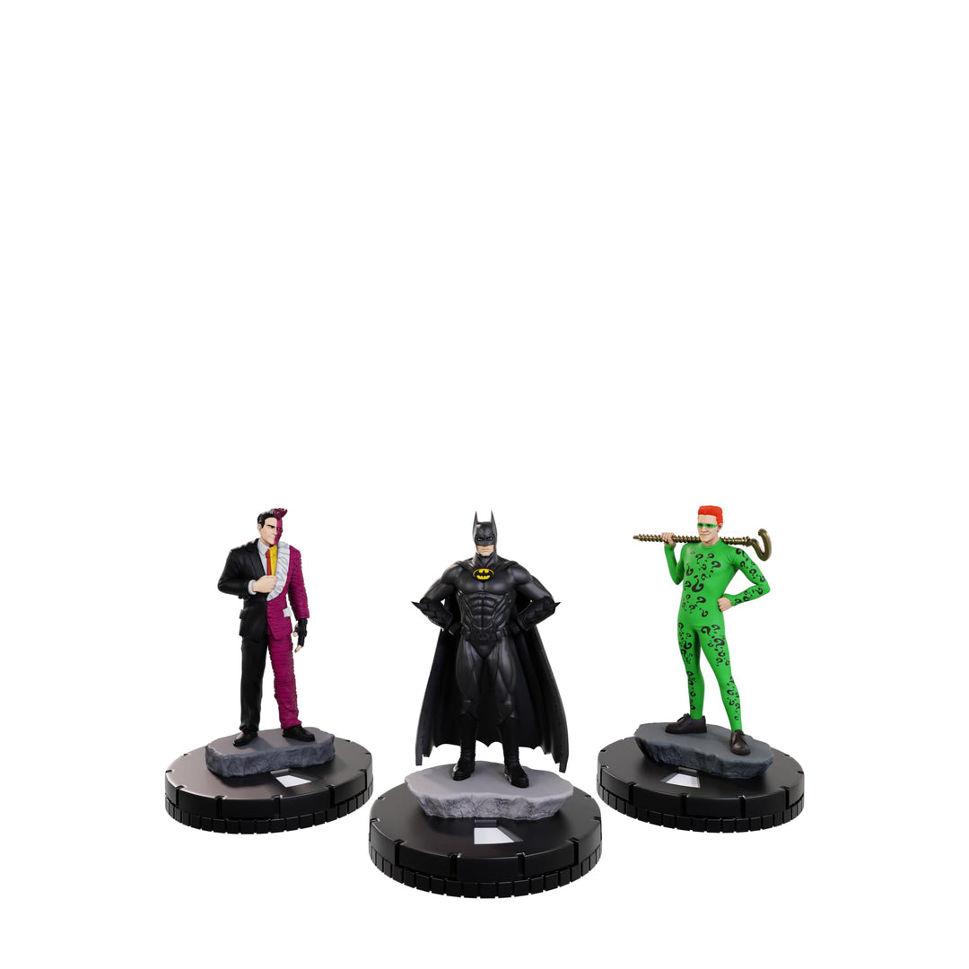 WizKids DC HeroClix Iconix Batman Forever | Miniaturen | Tabletop Strategiespiel