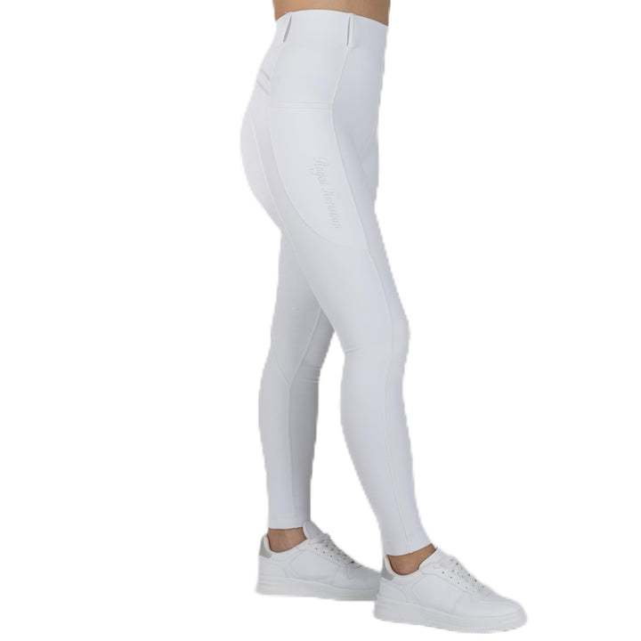 Reitleggings Damen & Mädchen (Gr. XXS-XL) - Silikon Vollbesatz - Bequeme Highwaist Reithose - Mit Ha
