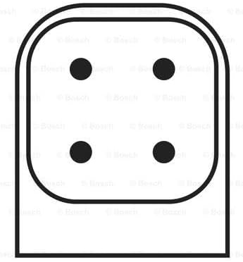 Bosch 0258003714 - Lambdasonde mit fahrzeugspezifischem Stecker