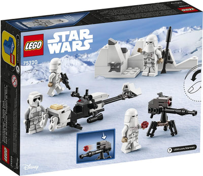 Lego Set: Star Wars Snowtrooper Battle Pack 75320 + Star Wars 30495 at-ST (Polybag)