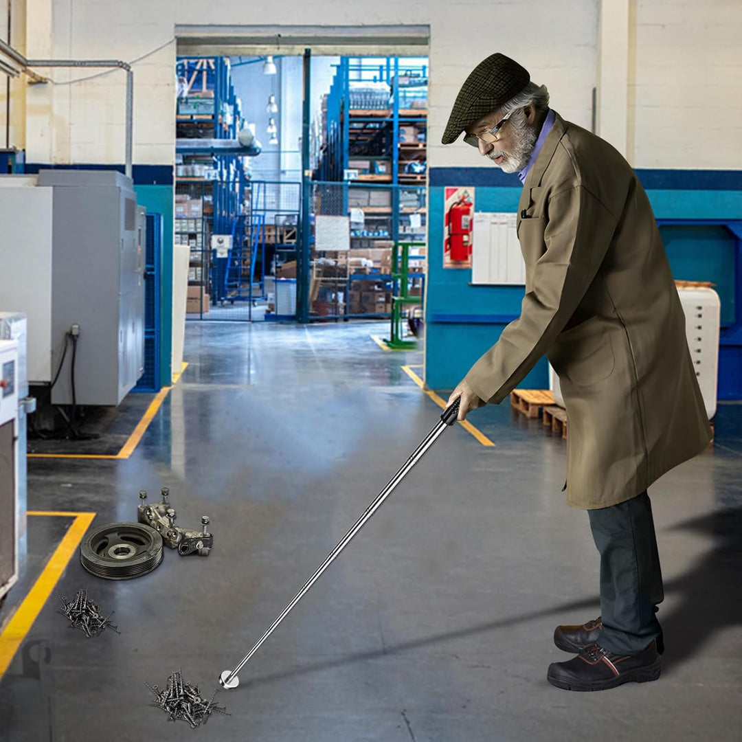 Magnet Pick Up Tool, Preciva Magnet Teleskopstab bis zu 15,8kg(35lb) Tragkraft, Magnetstab Telescopi