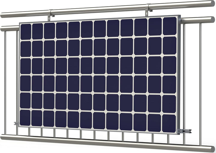 Home Trends® Photovoltaik Balkonkraftwerk Halterung Solarmodul Aufständerung Solarpanel Befestigung