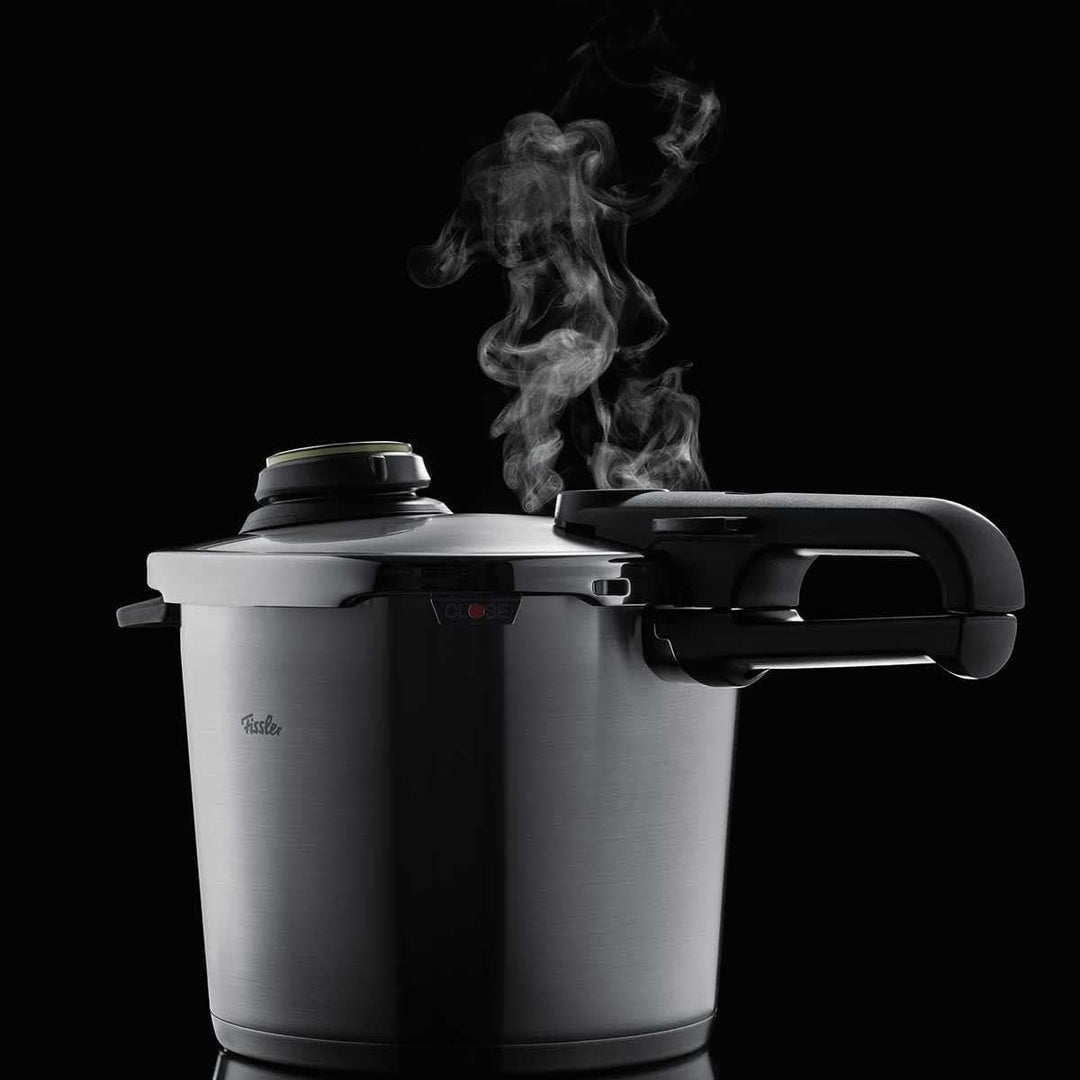 Fissler Vitavit Premium / Schnellkochtopf-Set, 4-teilig (6l - Ø 22 cm & Schnellbratpfanne 2,5l - Ø 2