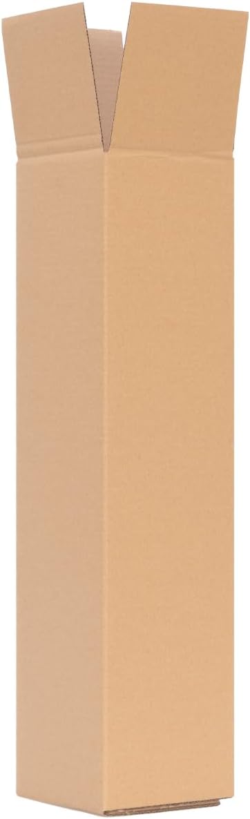 100 Versandhülse eckig 450x110x110 mm Faltkarton ohne Sperrgutzuschlag Versandrolle Versandrohr