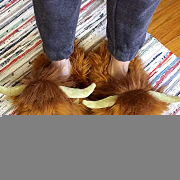 Highland Kuh Hausschuhe, Schottische Hochlandrinder Hausschuhe, Cute Animal Slippers, Unisex Hochlan