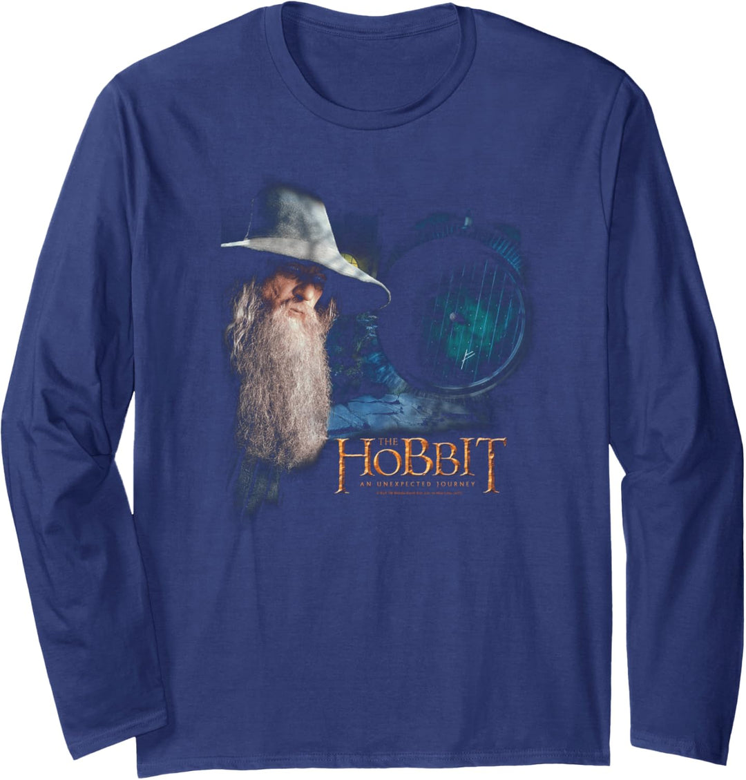 The Hobbit Gandalf the Door Langarmshirt