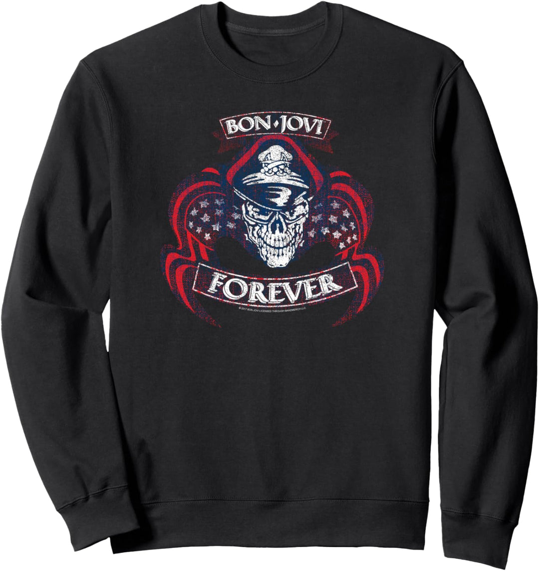 Bon Jovi Forever Skull Sweatshirt