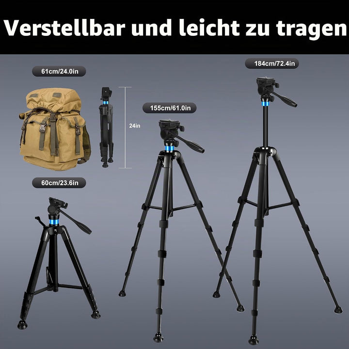 184 cm Spotting Scope und Fernglas Heavy Duty Stativ, Schiessen Jagd Rest V Yoke Stand mit Fernglas