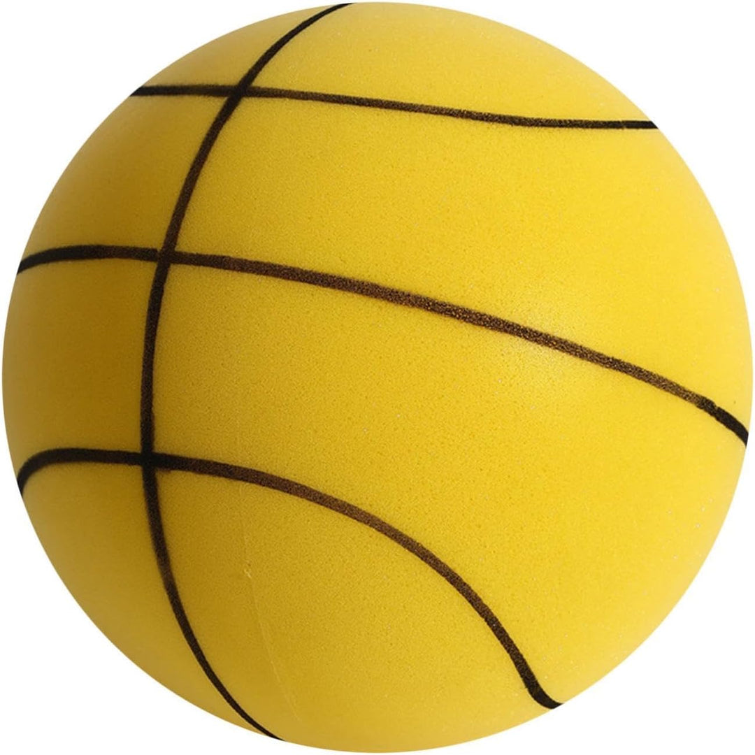 Generisch Leiser Basketball, leiser Indoor-Basketball, leiser Basketball-Dribbling im Innenbereich,