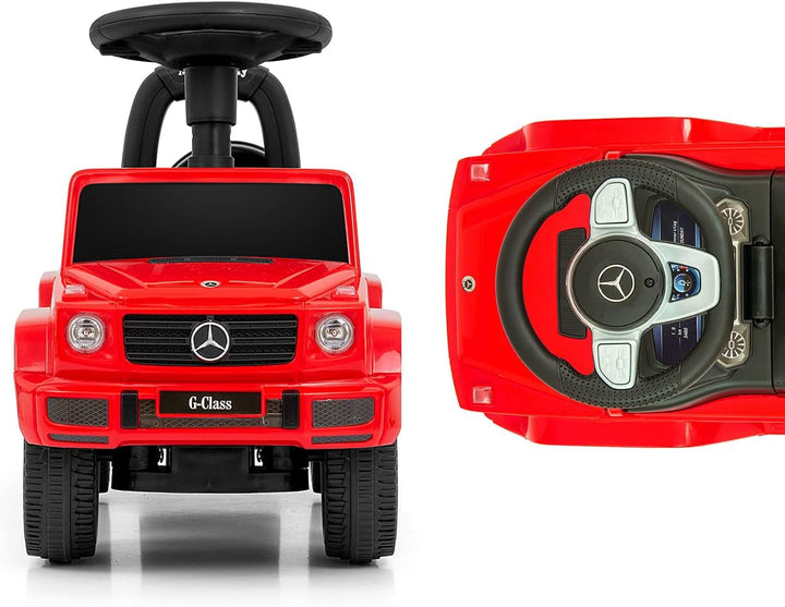 Milly Mally Mercedes G350D S Rutscher Auto für Kinder ab 1 Jahr interaktives Rutschauto mit Hupe und