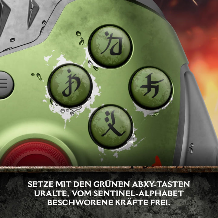 Xbox Wireless Controller – DOOM: The Dark Ages Limited Edition für Xbox Series X|S, Xbox One, PCs un