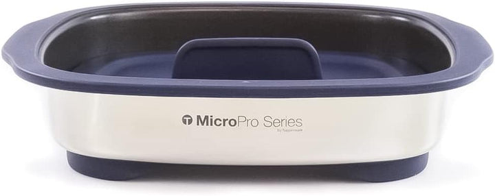Tupperware - Mikrowellengrill MicroPro dunkelblau